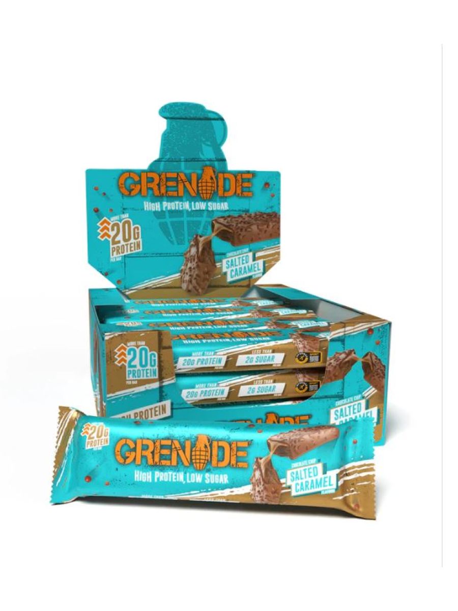 Grenade Chocolate Chip Salted Caramel Protein Bar