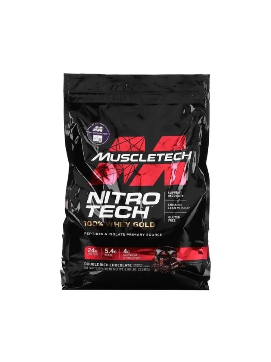 MuscleTech Nitro-Tech Whey Protein Ultra %100 Whey Gold 4,5 KG - 110 servis (ABD VERSİYON)