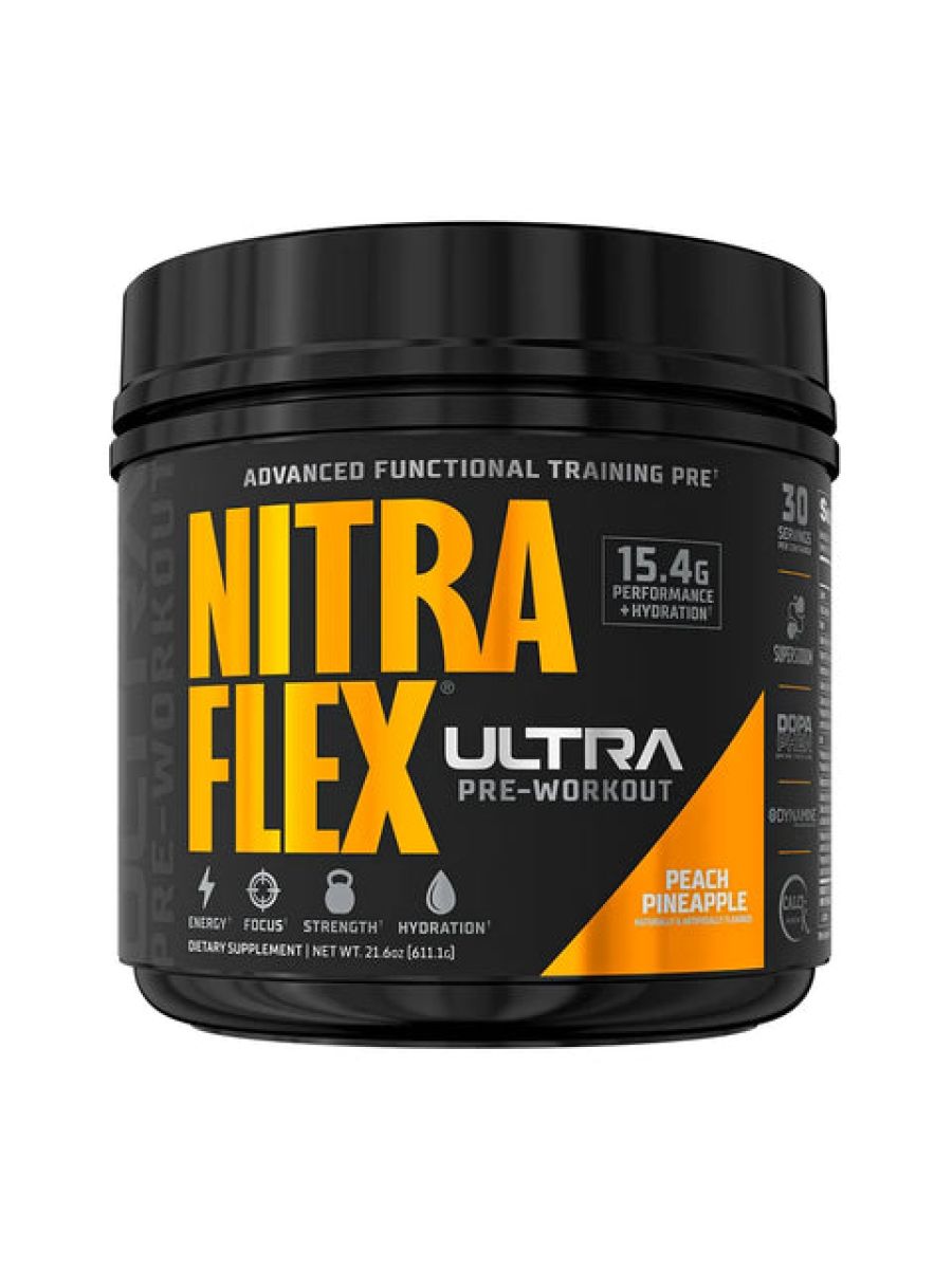 GAT SPORT Nitraflex Ultra PreWorkout Supplement Peach Pineapple 611,1 Gr
