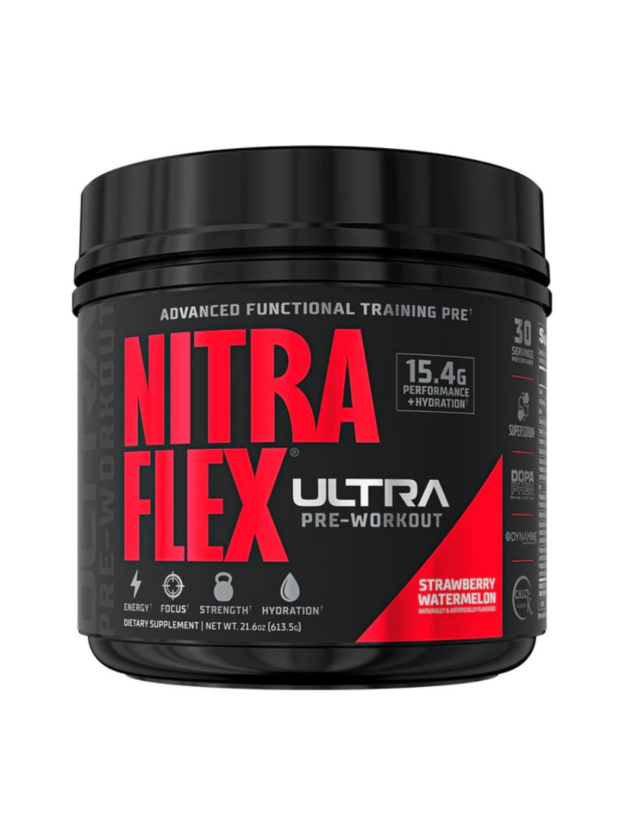 GAT SPORT Nitraflex Ultra PreWorkout Supplement Strawberry Watermelon 613,5 Gr