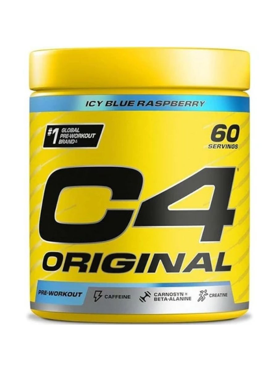 Cellucor C4 Original PreWorkout 60 Serving - Icy Blue Raspberry