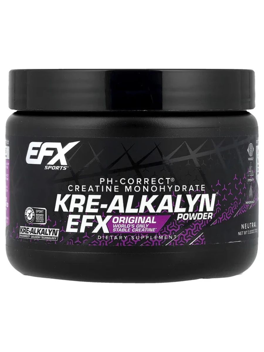 EFX Sports Kre-Alkalyn Creatine Powder Brain & Cognitive 100 Grams ürün görseli - FC PROTEİN MARKET