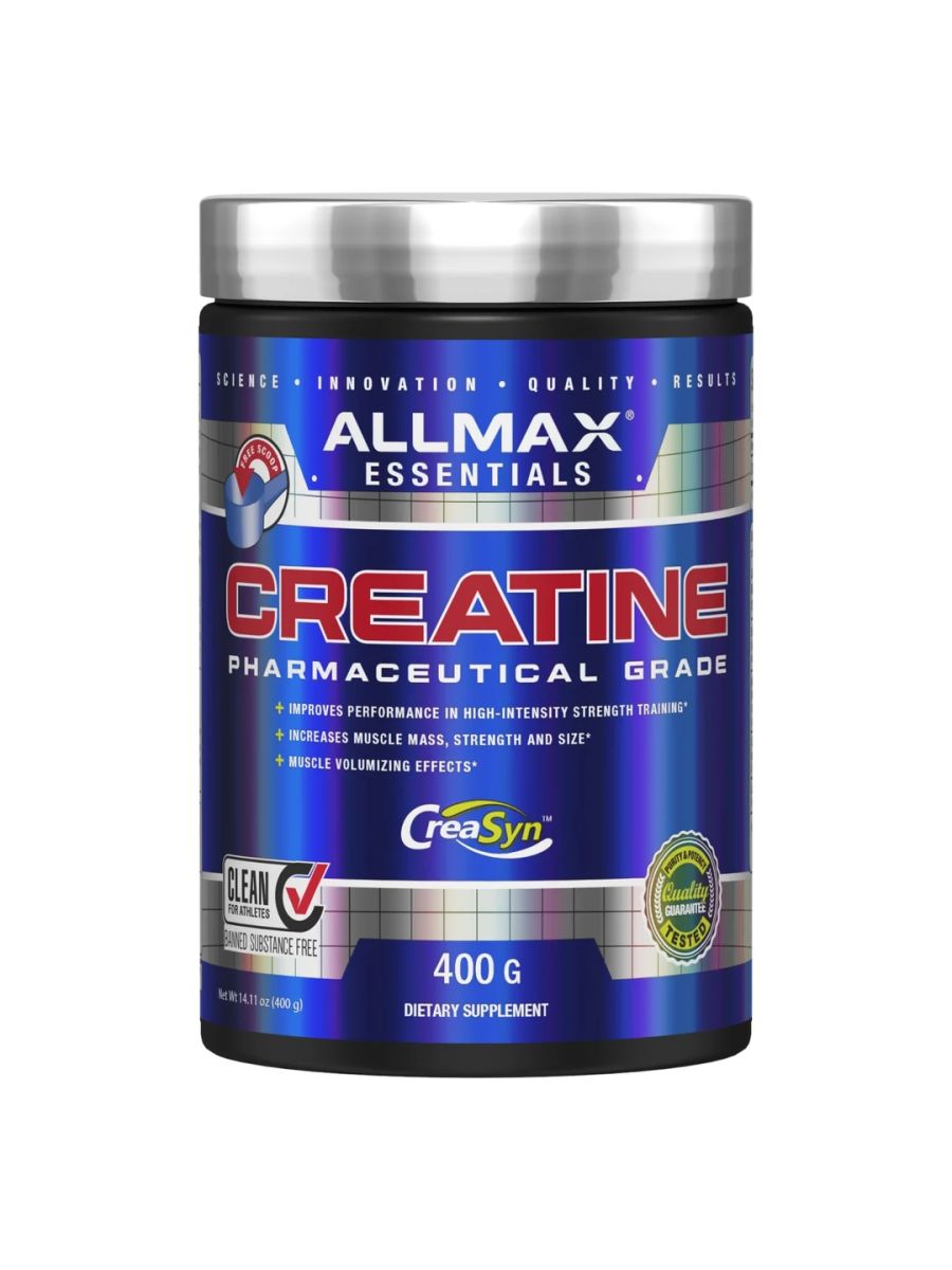 Allmax Creatine Monohydrate 400g - 80 SERVİS ürün görseli - FC PROTEİN MARKET