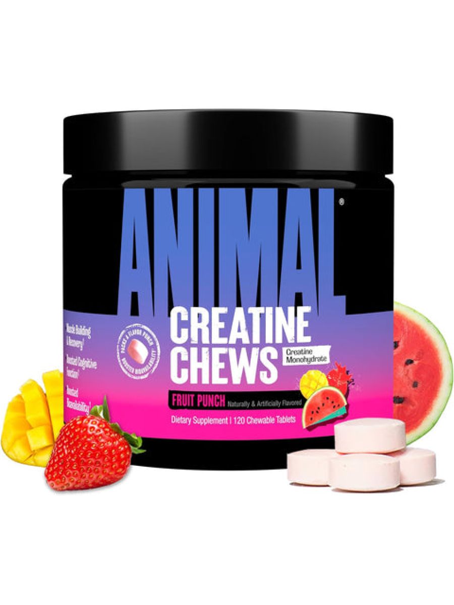 Animal Creatine Chews Tablets - 120 Count alternatif görsel - FC PROTEİN MARKET