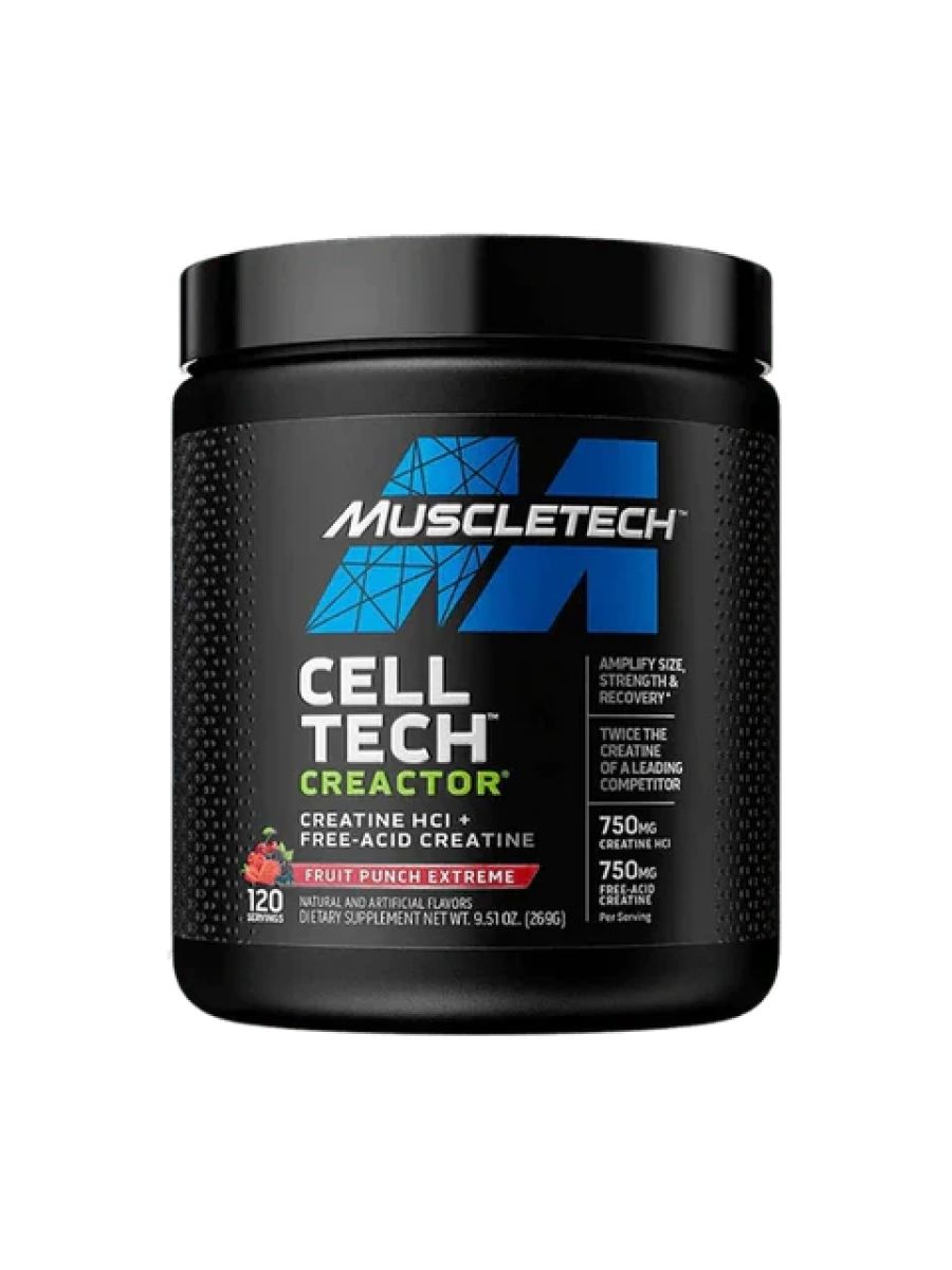 MuscleTech Cell-Tech Creactor Creatine 120 Servis ürün görseli - FC PROTEİN MARKET
