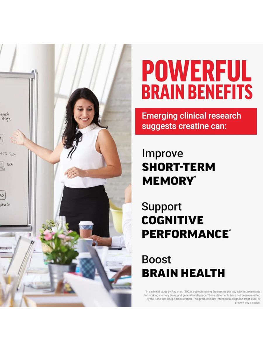 Force Factor Legendary Creatine Monohydrate Memory & Cognitive Sugar Free, Berry Blast 60 Chews ürün görseli - FC PROTEİN MARKET