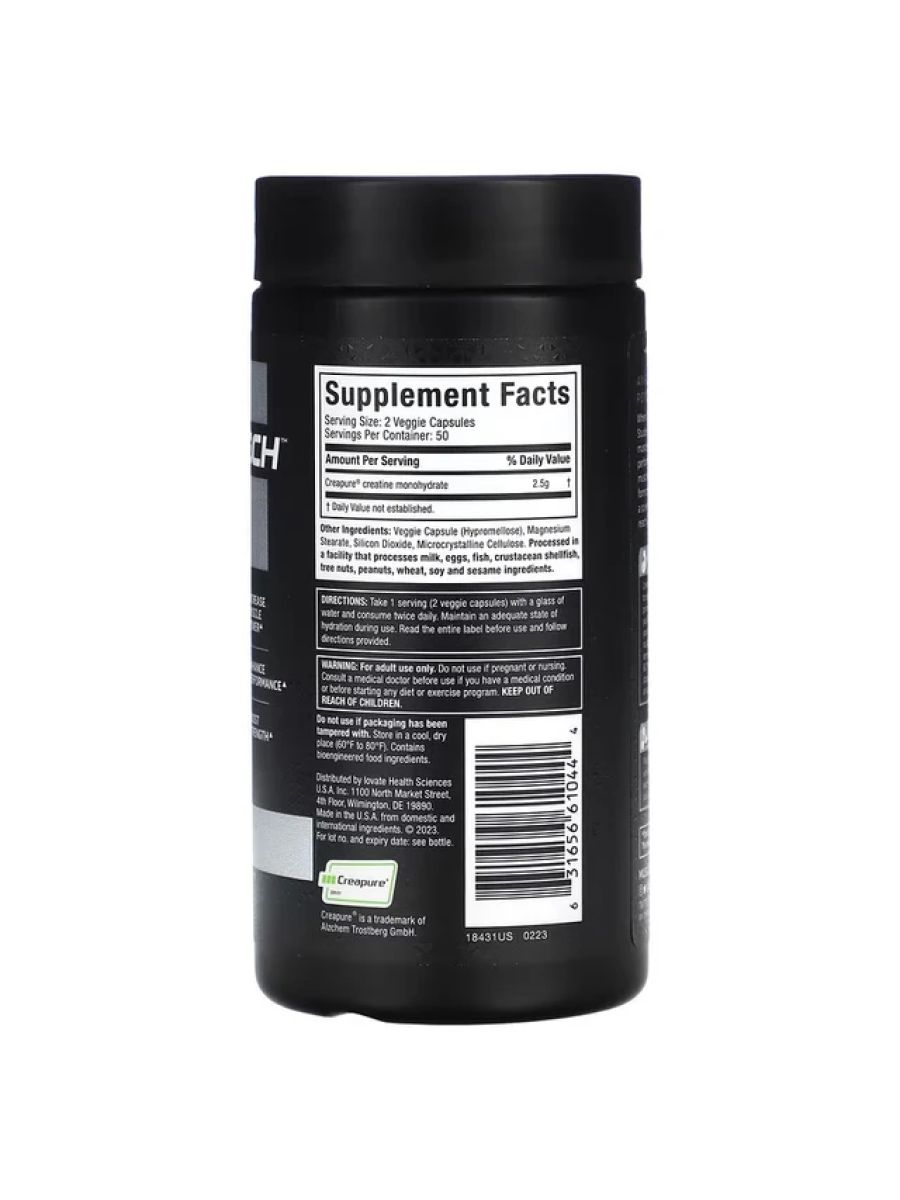 MuscleTech Platinum Creatine Monohydrate 100 Caps alternatif görsel - FC PROTEİN MARKET
