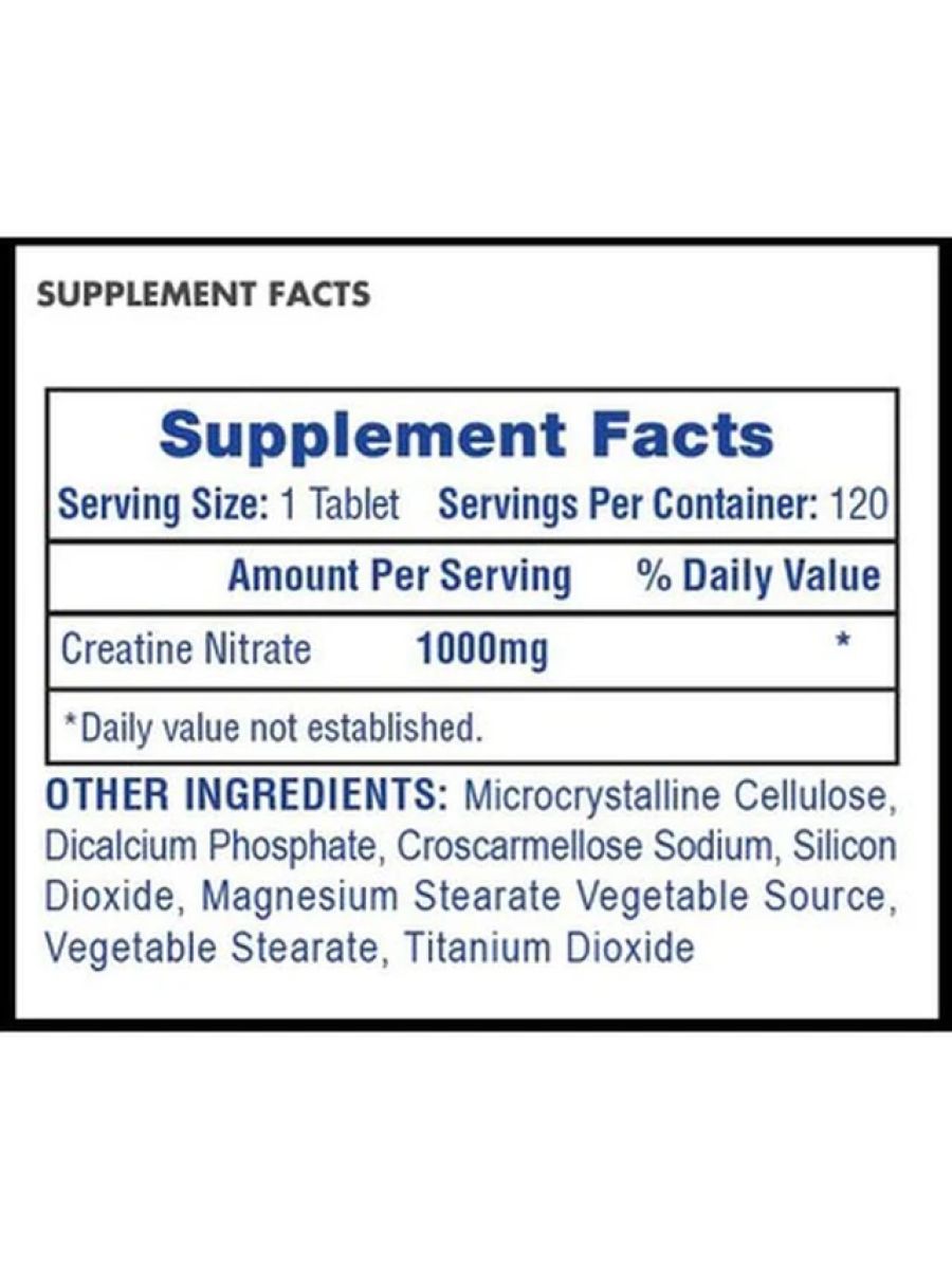 Hitech Creatine Nitrate 120 Tablet alternatif görsel - FC PROTEİN MARKET