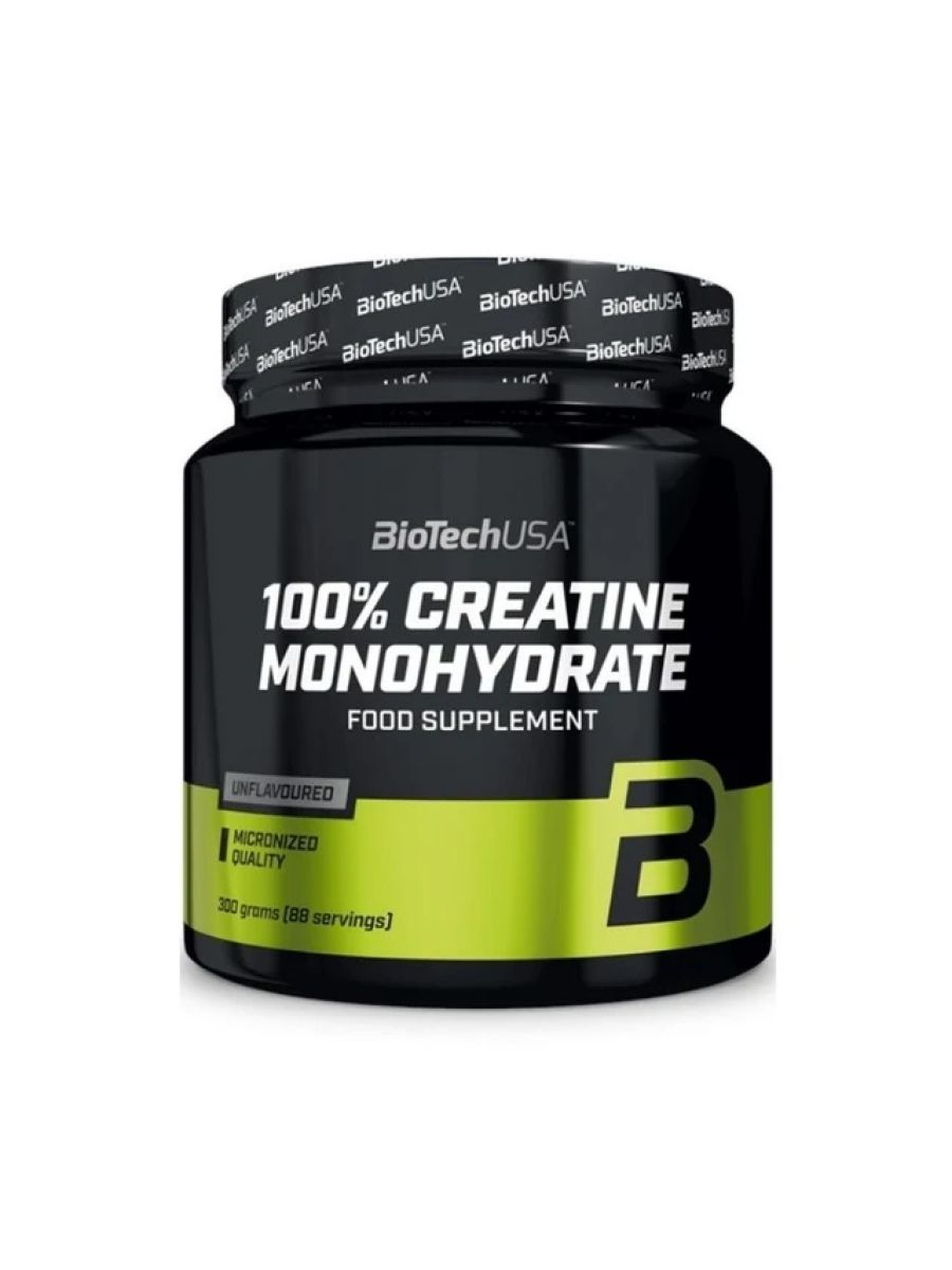 BIOTECH USA 100% Creatine(Kreatin) Monohydrate 300 gram - 88 SERVİS (Amerikan versiyon) ürün görseli - FC PROTEİN MARKET