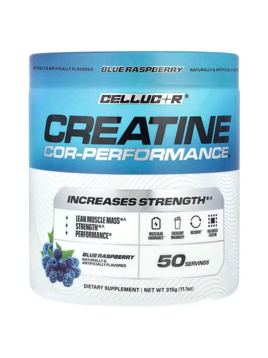 C4 / Cellucor COR-Performance Creatine Monohydrate Blue Raspberry 315 gr ürün görseli - FC PROTEİN MARKET