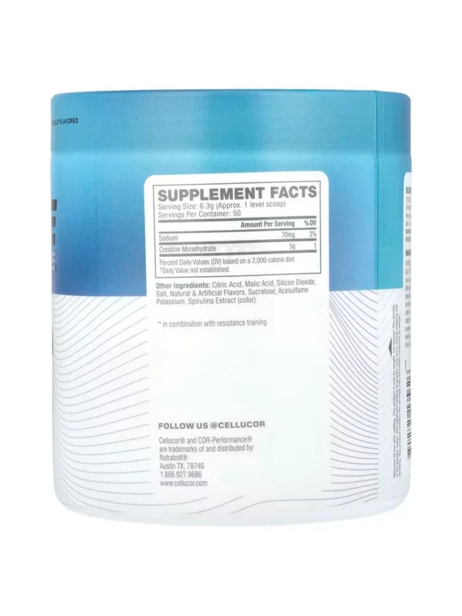 C4 / Cellucor COR-Performance Creatine Monohydrate Blue Raspberry 315 gr ürün görseli - FC PROTEİN MARKET
