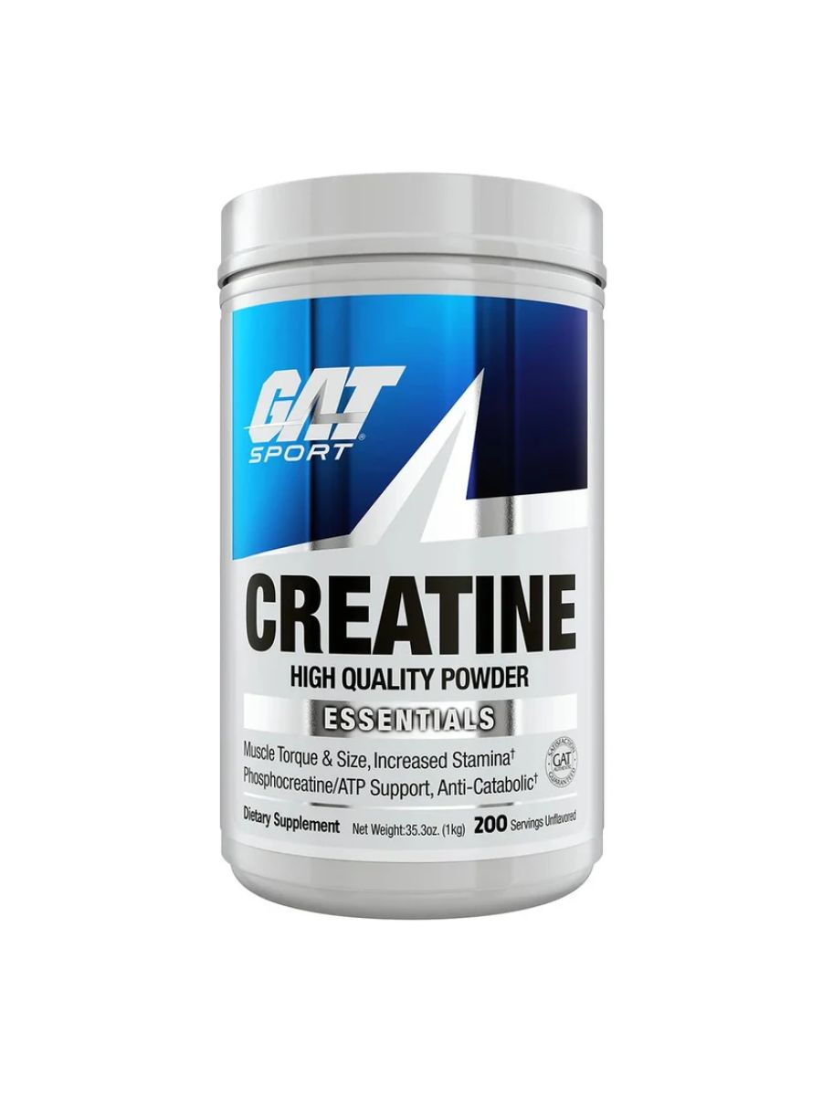 Gat CREATİNE(Kreatin) MONOHYDRATE 1000 Gram - 200 servis ürün görseli - FC PROTEİN MARKET