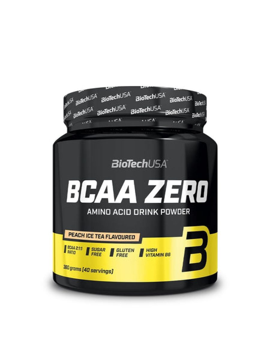 BioTechUSA BCAA Zero Amino acid 360g - Peach Ice Tea ürün görseli - FC PROTEİN MARKET