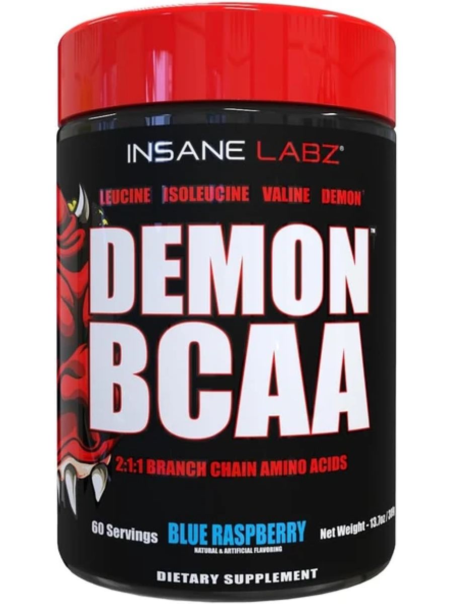 Insane Labz Demon BCAA Powder 2:1:1 60 Servings - Blue Rasperry ürün görseli - FC PROTEİN MARKET
