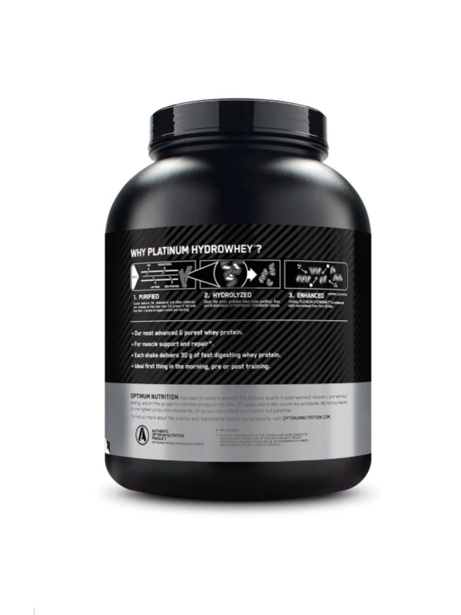 Optimum Nutrition Hydrowhey Çikolata Aromalı 1.6kg 40 Servis Yüksek Hızlı Sindirim Protein Tozu ürün görseli - FC PROTEİN MARKET