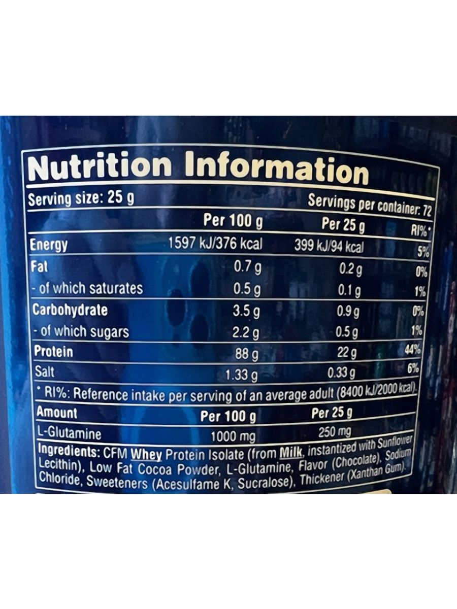 Galvanize 100 Isolate Whey Protein 1800 Gr alternatif görsel - FC PROTEİN MARKET
