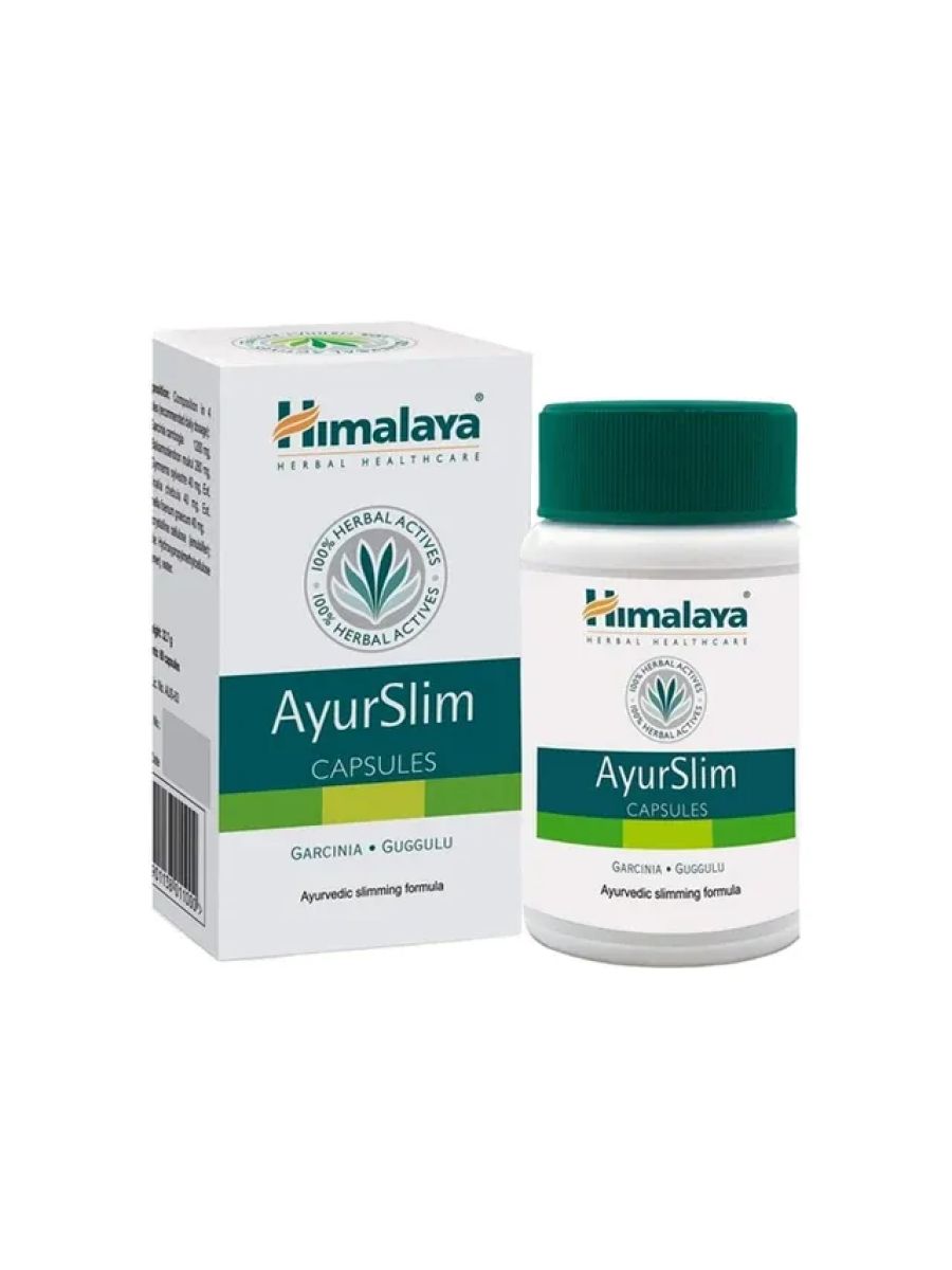 Himalaya AyurSlim Weight Loss Detox Burner metabolism Support 60 Caps ürün görseli - FC PROTEİN MARKET