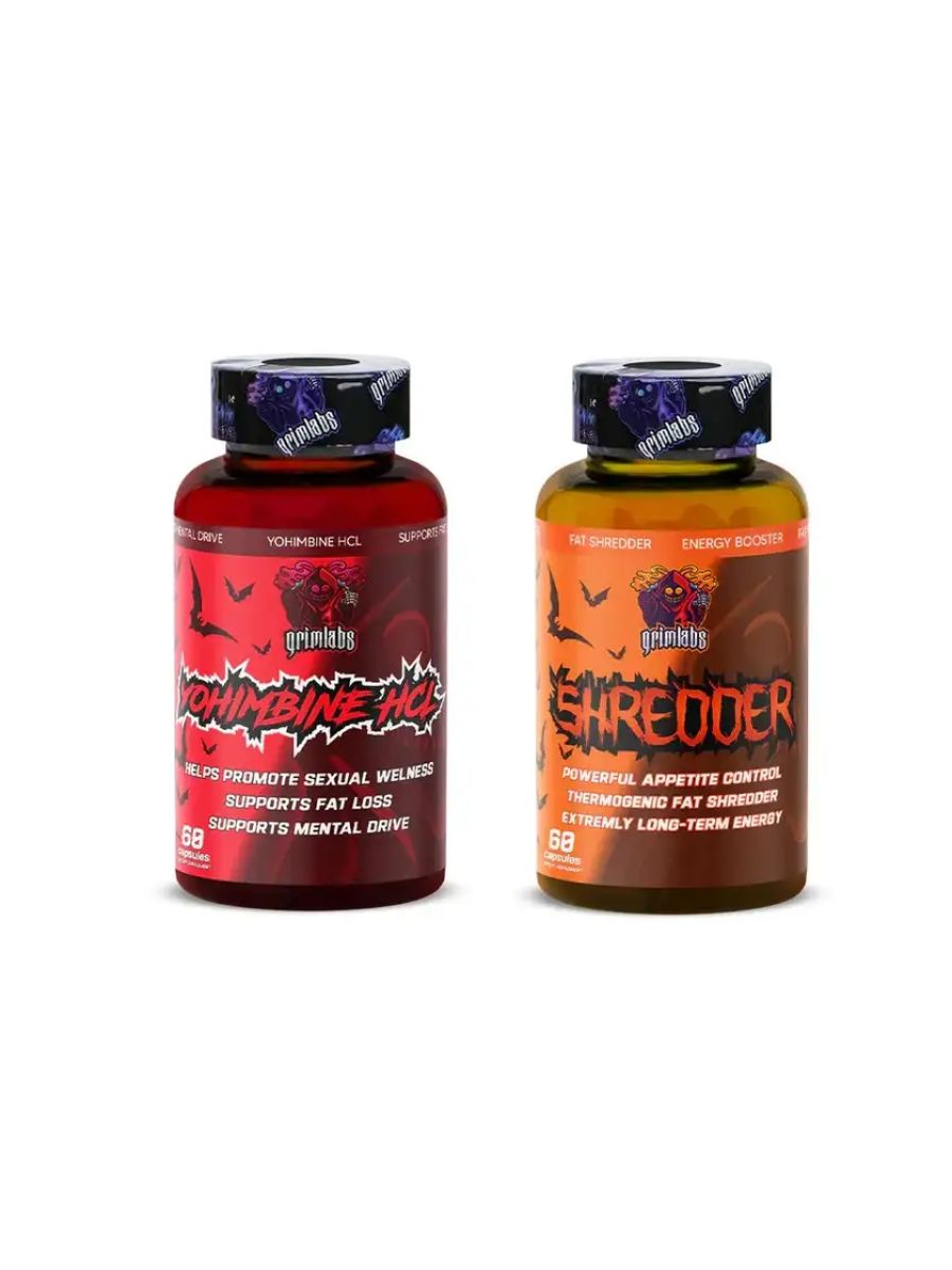 Grimlabs Shredder Fat Burner + Grimlabs Yohimbine Termojenik ürün görseli - FC PROTEİN MARKET