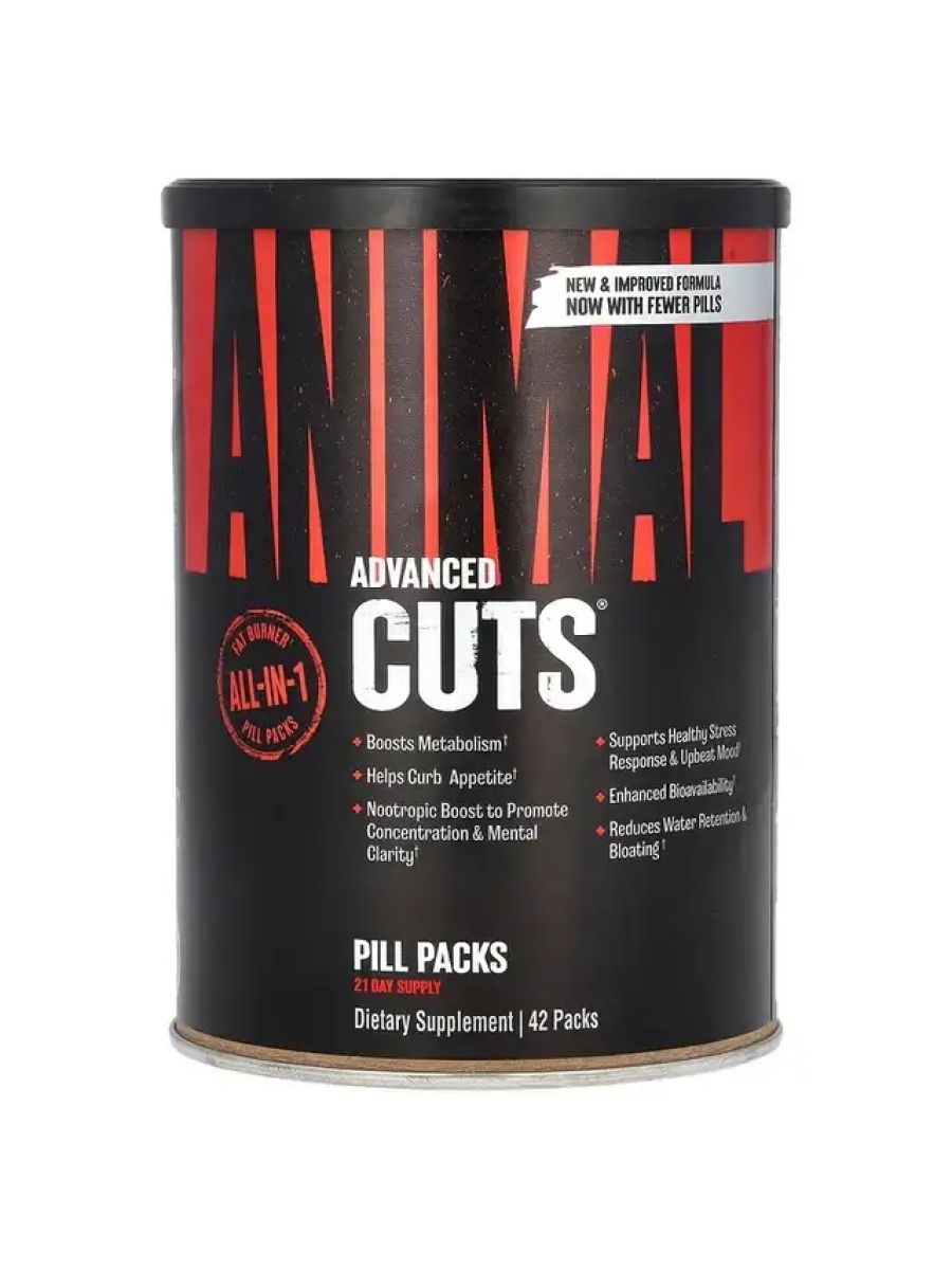 Universal Animal Cuts 42 Paket - Abd Versiyon ürün görseli - FC PROTEİN MARKET