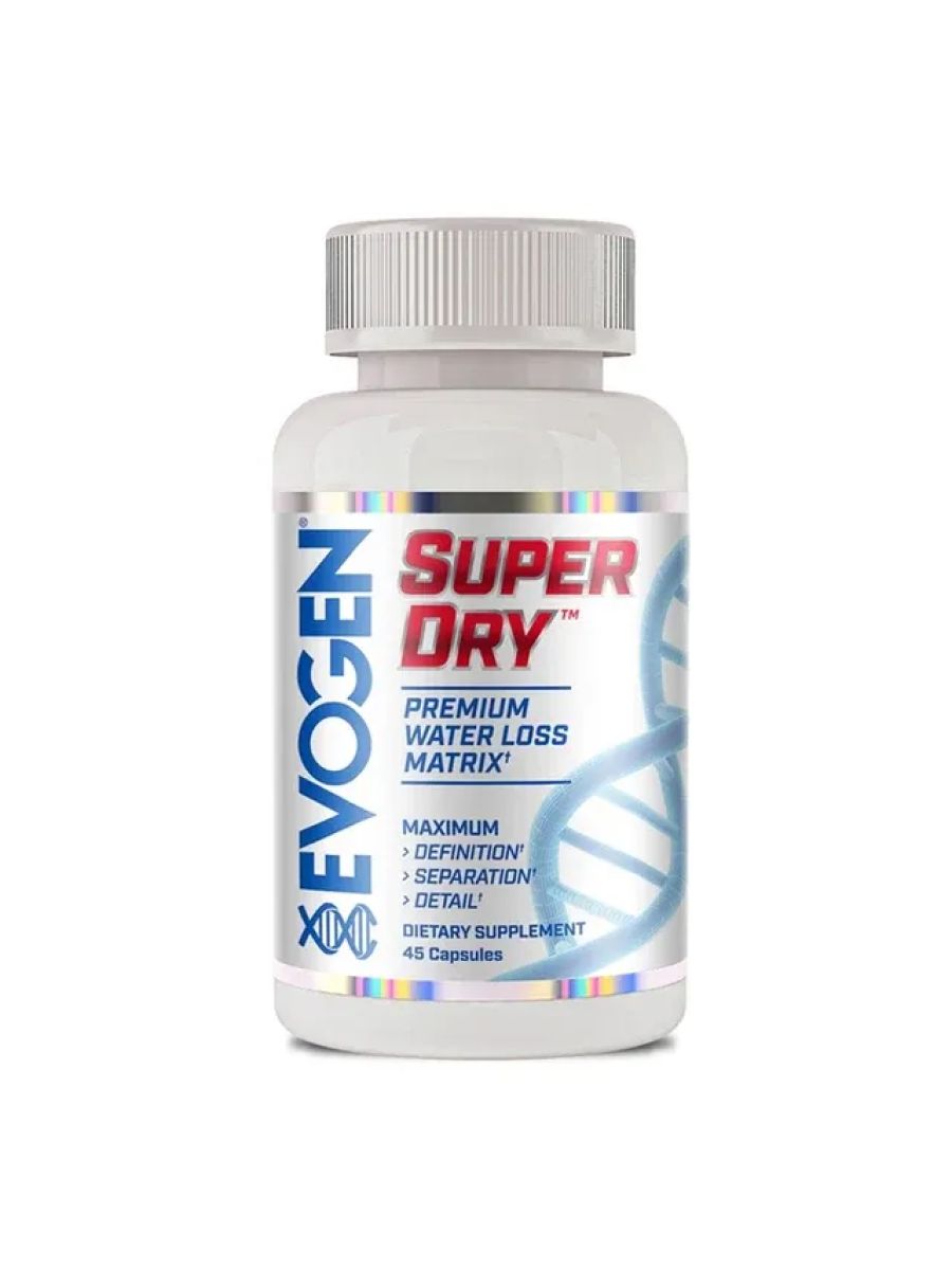 Evogen Super Dry Premium Water Control Matrix Fat Burner 45 Kapsül ürün görseli - FC PROTEİN MARKET