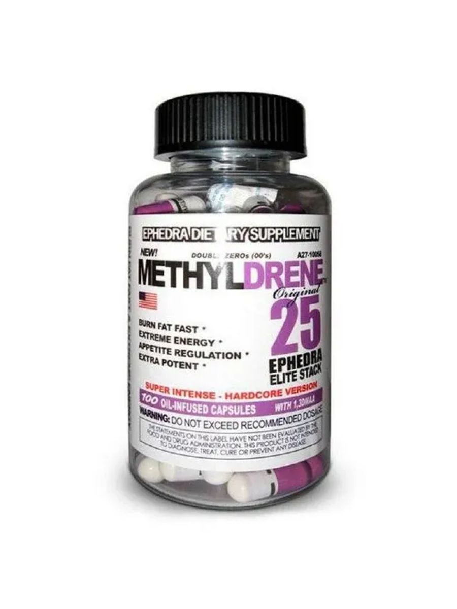 Cloma Pharma Methyldrene Elite stack Fat Burner 100 caps ürün görseli - FC PROTEİN MARKET