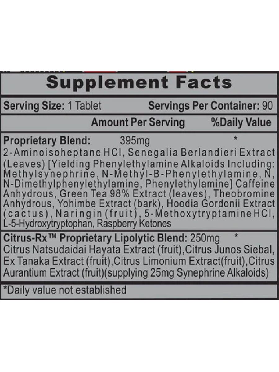 HiTech Lipodrene Burner Weight loss 90 Tablet ürün görseli - FC PROTEİN MARKET
