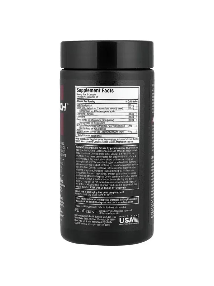 Muscletech Hydroxycut Hardcore Elite Fat Burners Weight loss 100 Caps alternatif görsel - FC PROTEİN MARKET