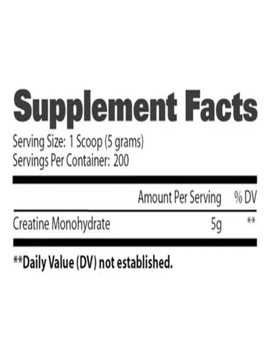 Gat CREATİNE(Kreatin) MONOHYDRATE 1000 Gram - 200 servis alternatif görsel - FC PROTEİN MARKET