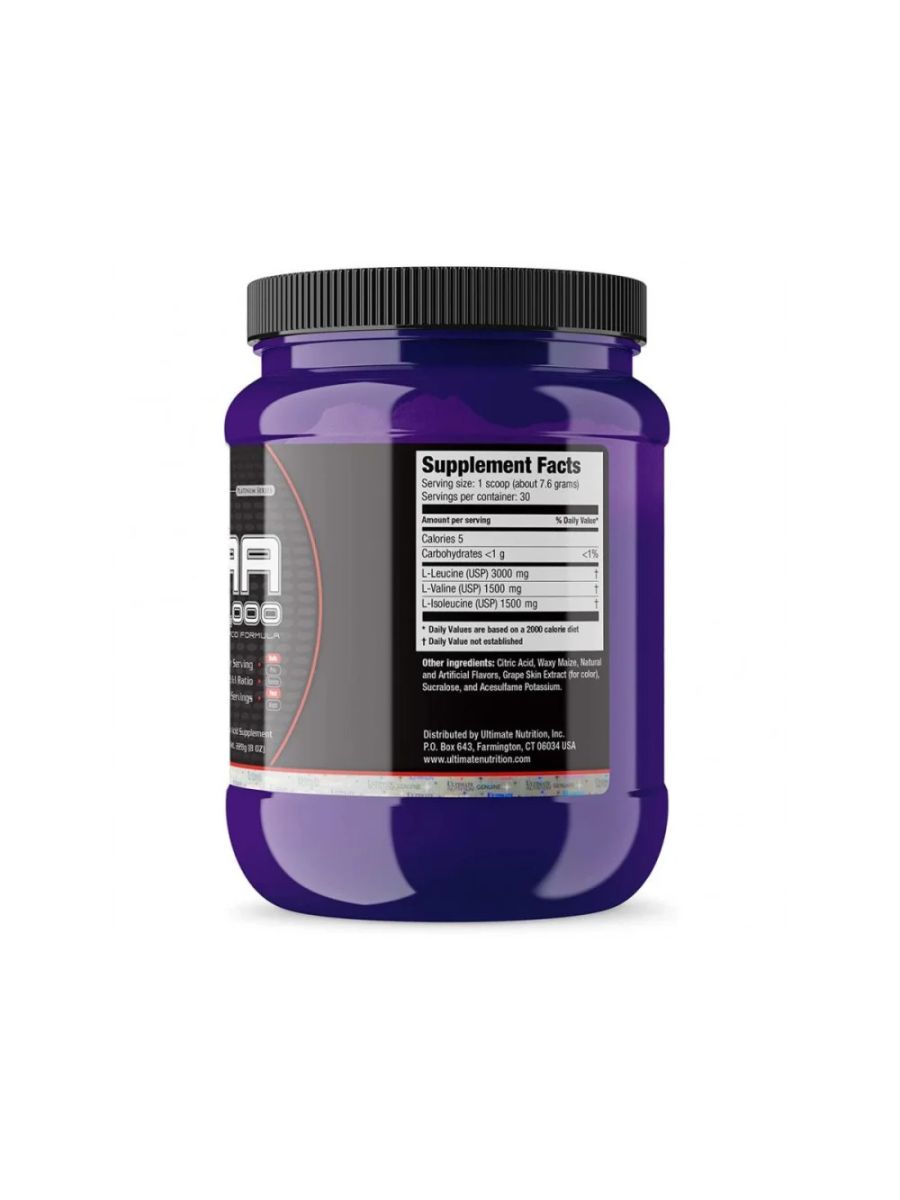 Ultimate Nutrition BCAA Powder 12000 Grape 30 Servings ürün görseli - FC PROTEİN MARKET
