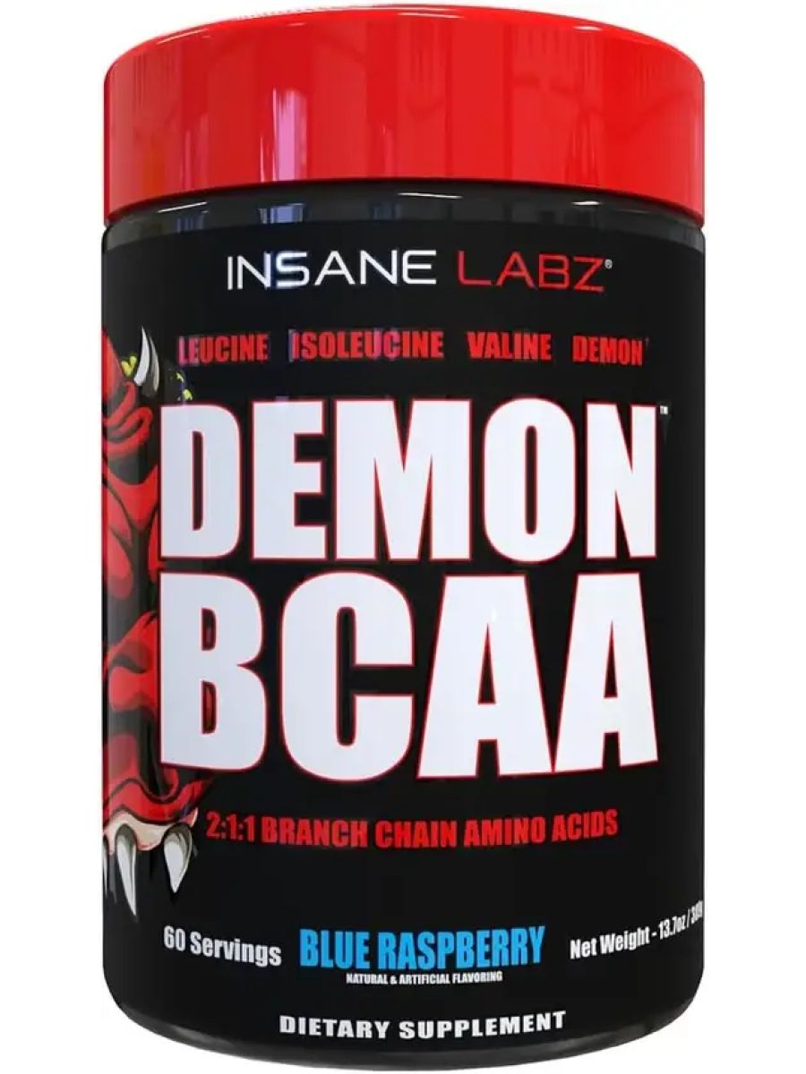 Insane Labz Demon BCAA Powder 2:1:1 60 Servings - Blue Rasperry ürün görseli - FC PROTEİN MARKET