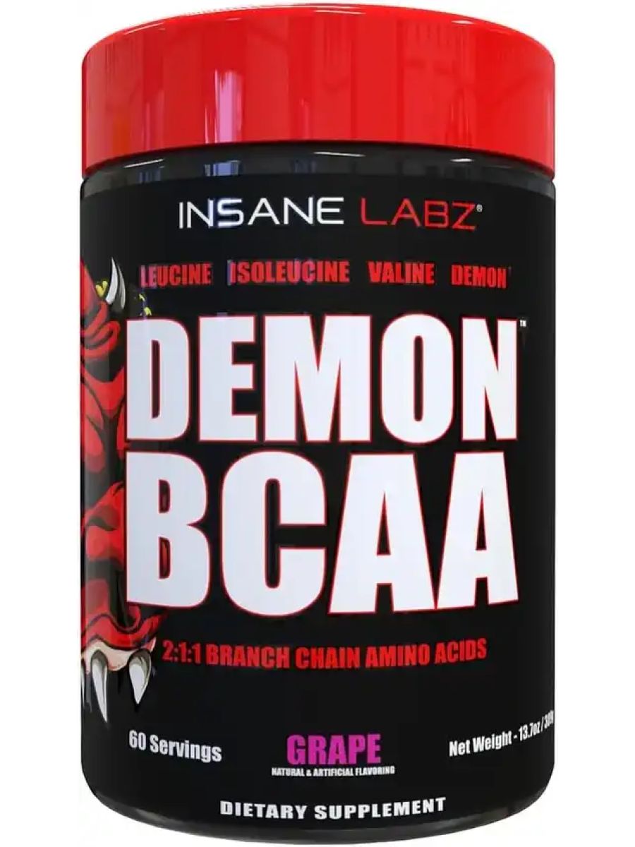 Insane Labz Demon BCAA Powder 2:1:1 60 Servings - Grape ürün görseli - FC PROTEİN MARKET
