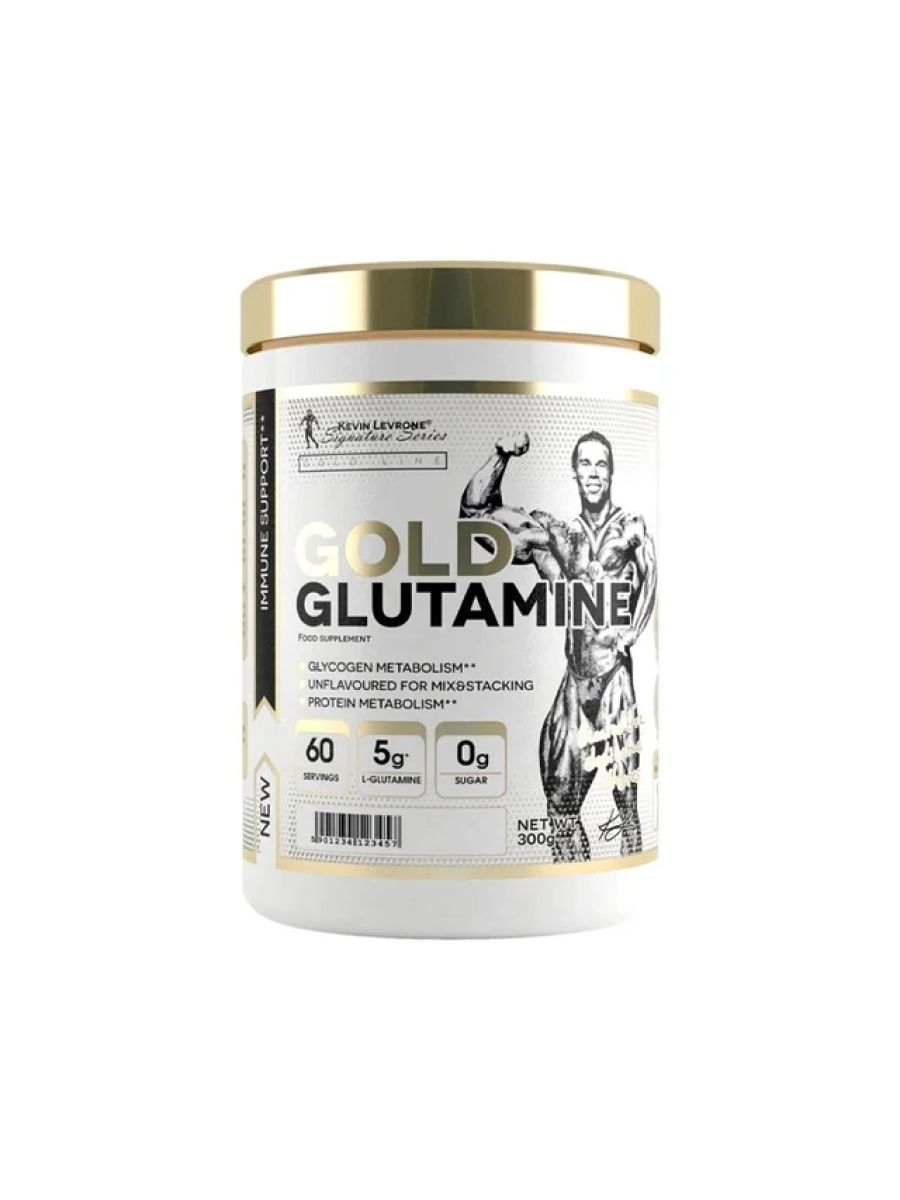 Kevin Levrone Gold Glutamıne 300 g - 5 gram 60 servis ürün görseli - FC PROTEİN MARKET