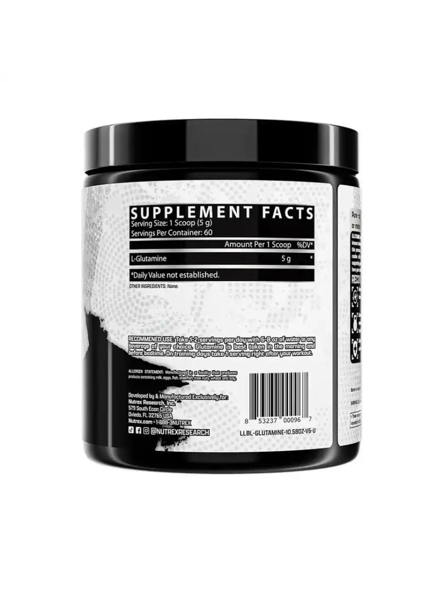 Nutrex Glutamın 300 Gram - 60 Servis- 5 Gram alternatif görsel - FC PROTEİN MARKET