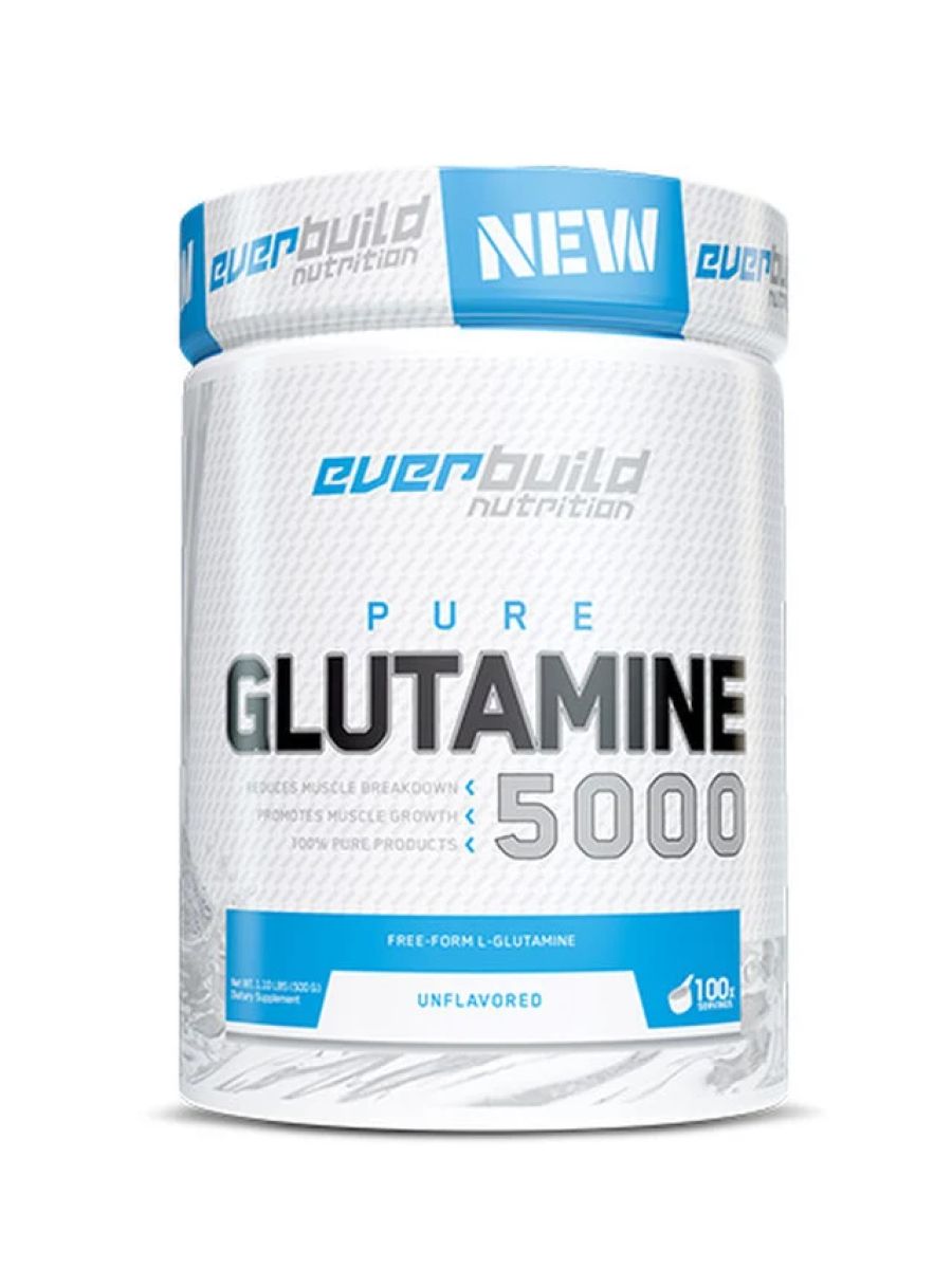 Everbuild Glutamin 5000/500g. - 100 servis ürün görseli - FC PROTEİN MARKET