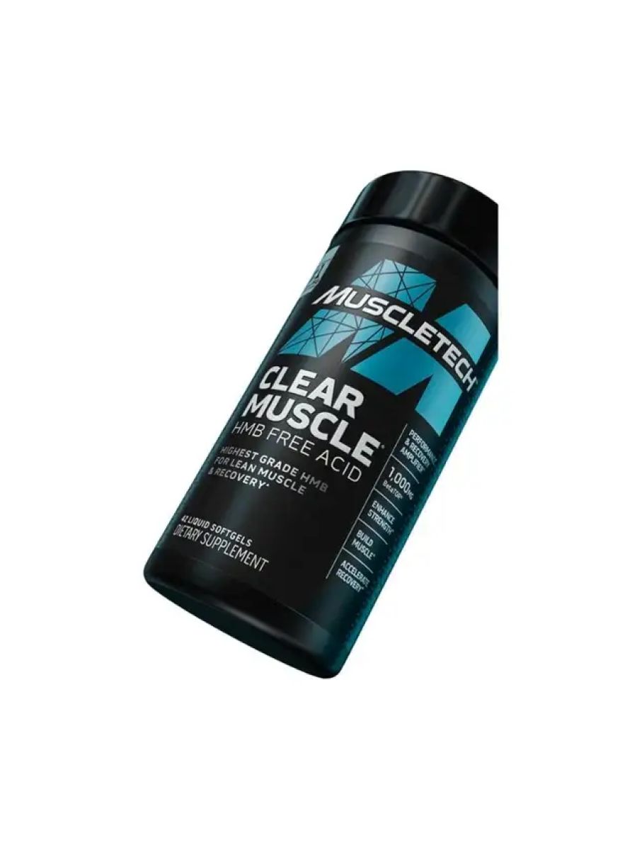 Muscletech, Clear Muscle, HMB Free Acid, 42 Servis alternatif görsel - FC PROTEİN MARKET