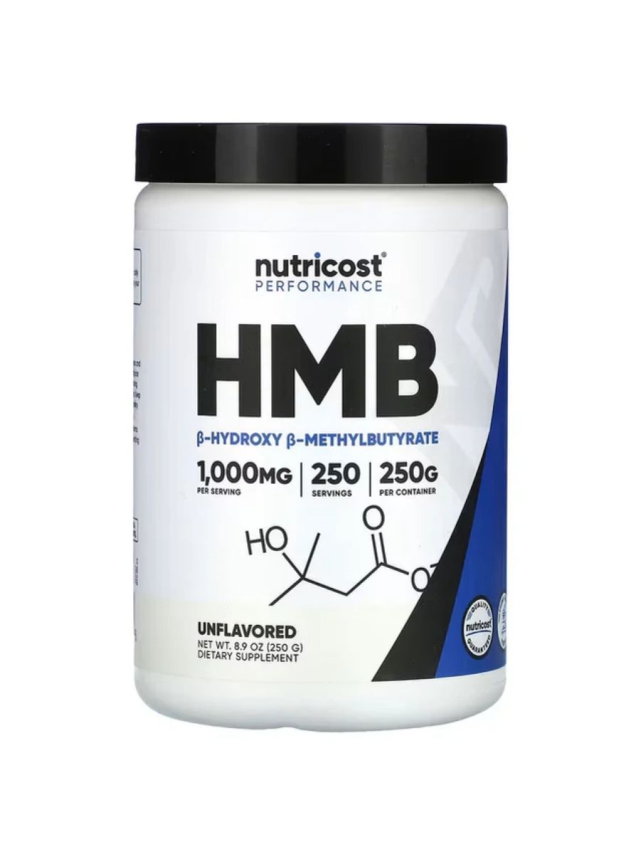 Nutricost HMB Amino Powder 1000 MG 250 GR ürün görseli - FC PROTEİN MARKET