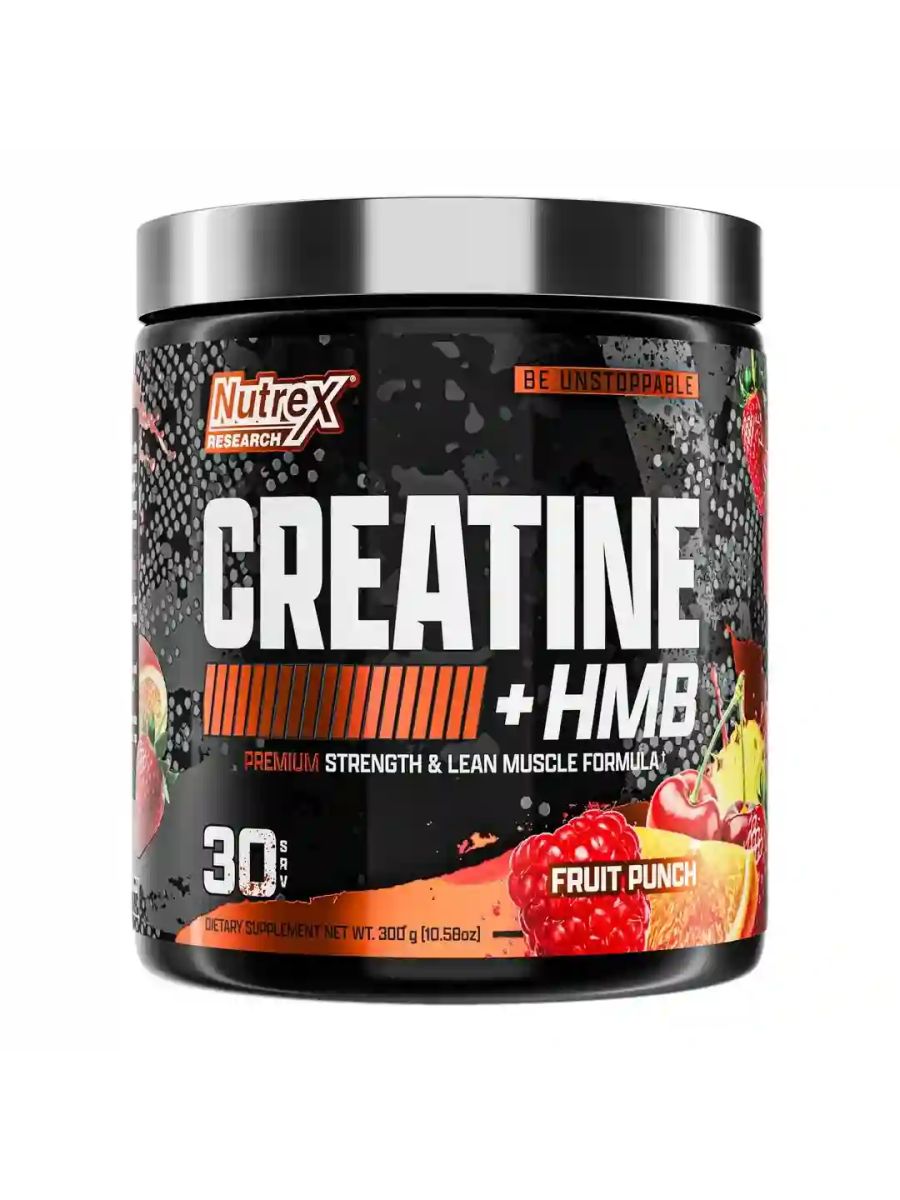 Nutrex Research Micronize Creatine+Hmb Monohidrat 30 Servis - Fruit Punch ürün görseli - FC PROTEİN MARKET