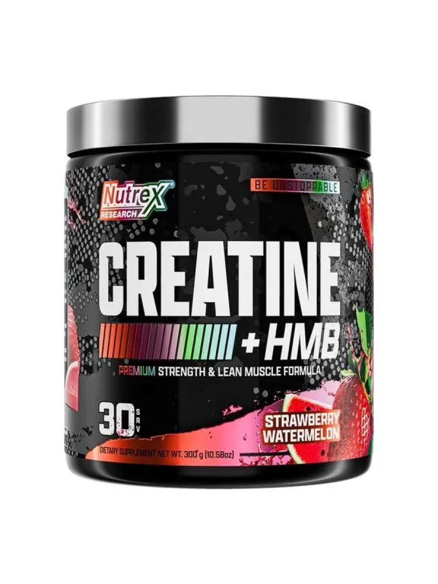 Nutrex Research Micronize Creatine+Hmb Monohidrat 30 Servis - Strawberry Watermelon ürün görseli - FC PROTEİN MARKET