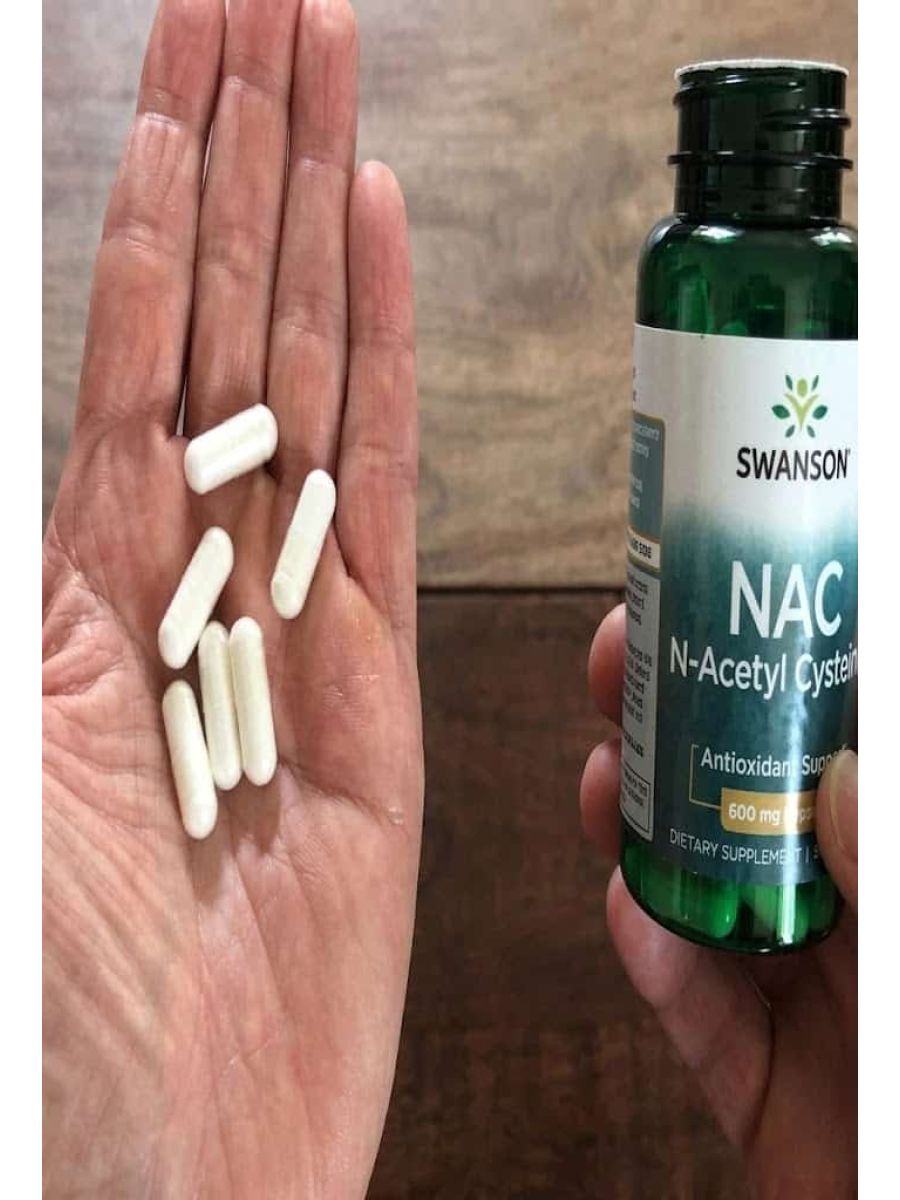 Swanson Nac N-Acetyl Cysteine 1000 mg 60 Caps ürün görseli - FC PROTEİN MARKET