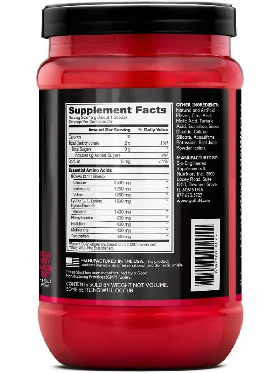BSN Amino X EAAs Muscle Recovery & Endurance 10g Essential Amino Acids 375 Gr alternatif görsel - FC PROTEİN MARKET
