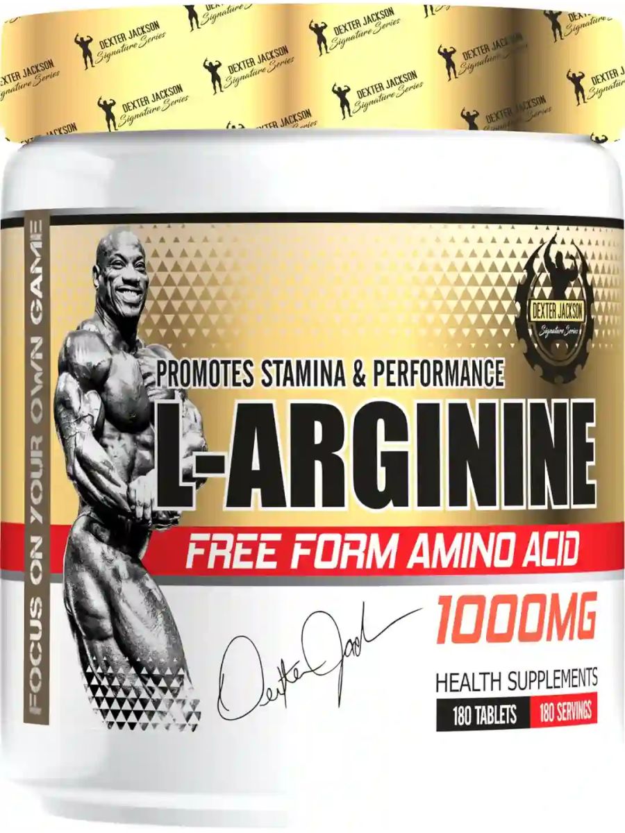 Dexter Jackson Signature Series L-Arginine Arjinin 180 Tablet USA ürün görseli - FC PROTEİN MARKET