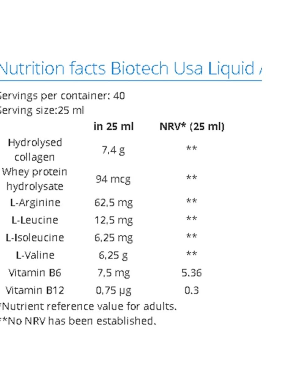 Biotech USA Liquid Amino 1000 Ml alternatif görsel - FC PROTEİN MARKET