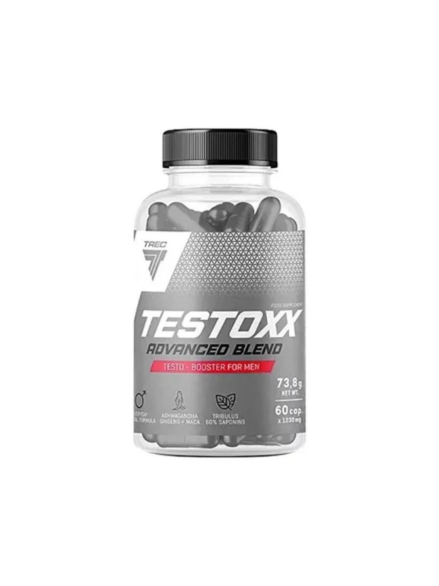 Trec Nutrition Testox Test Booster Fenugreek Daa Tribulus Maca Ginseng 60 Capsül ürün görseli - FC PROTEİN MARKET