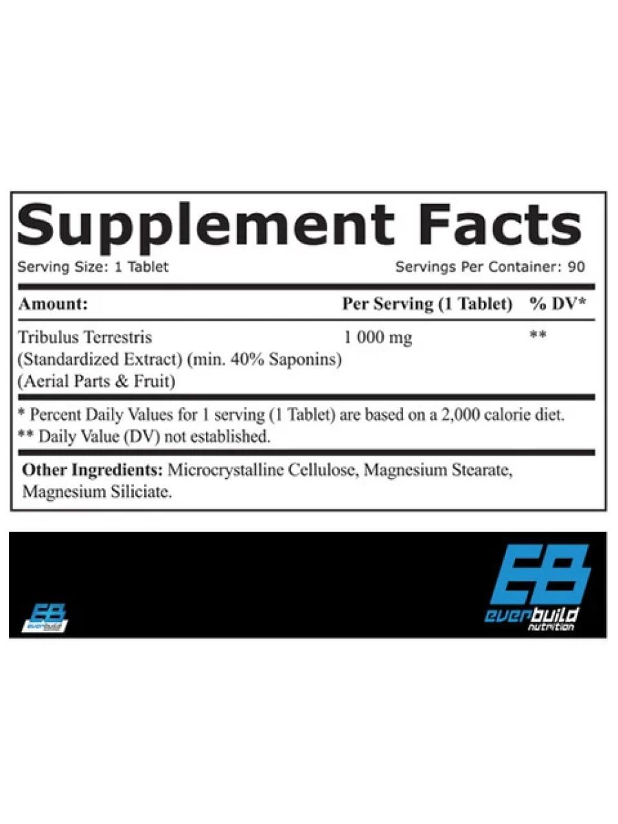 EVERBUİLD Tribulus 1000 / 90 Tablet ürün görseli - FC PROTEİN MARKET
