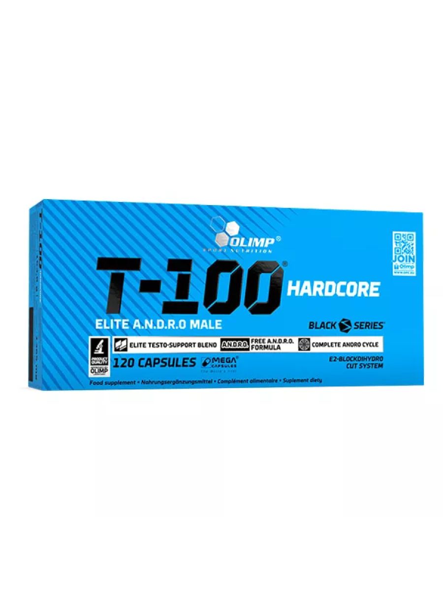 OLIMP T-100 GH HARDCORE Test Booster+Tribulus 120 capsül ürün görseli - FC PROTEİN MARKET