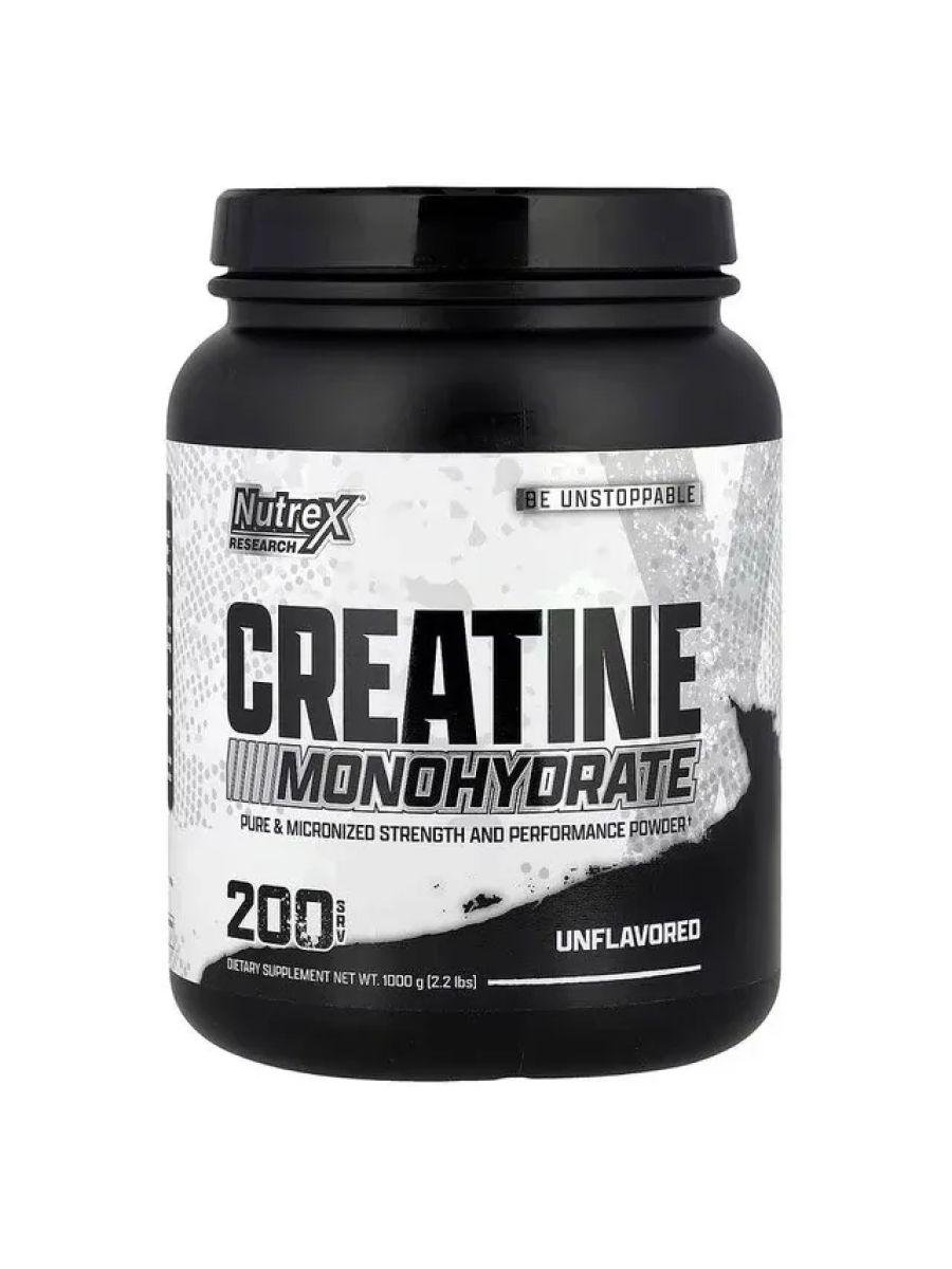 Nutrex Research Creatine Monohydrate Unflavored 1000 g - 200 Servis - Kreatin Takviyesi