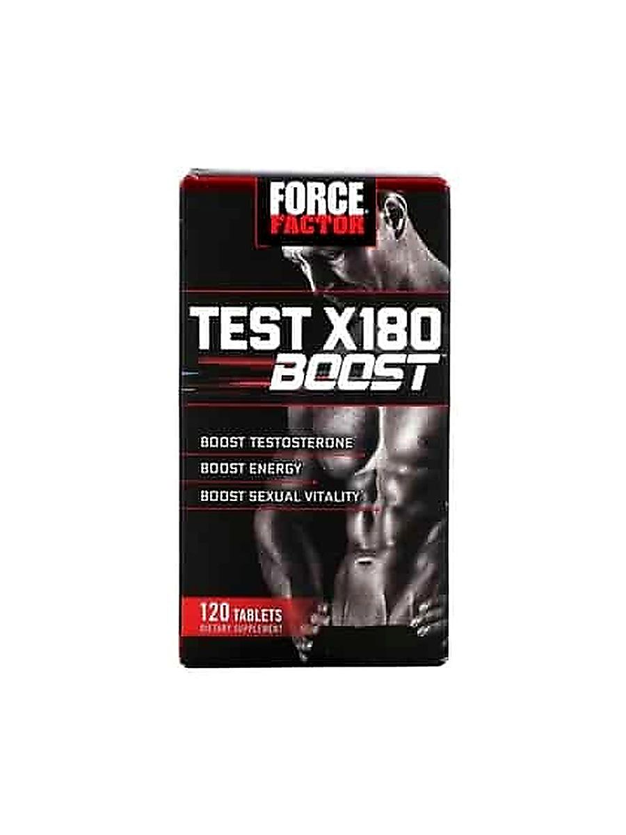 Force Factor Testo X180 Booster (Daa Aspartic acid +Trbiulus+Black maca) 120 Tablet