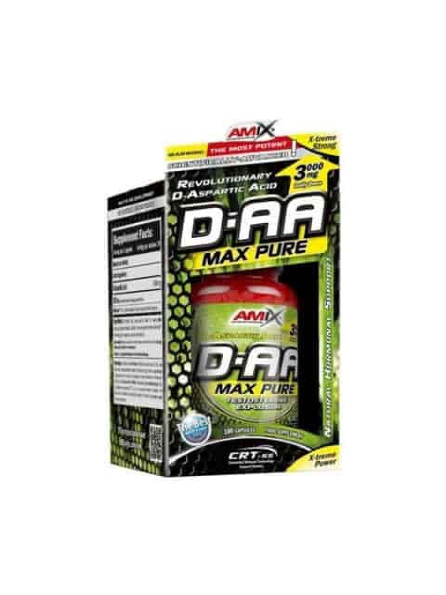 Amix DAA D Aspartic Acid 100 Caps 3000 MG