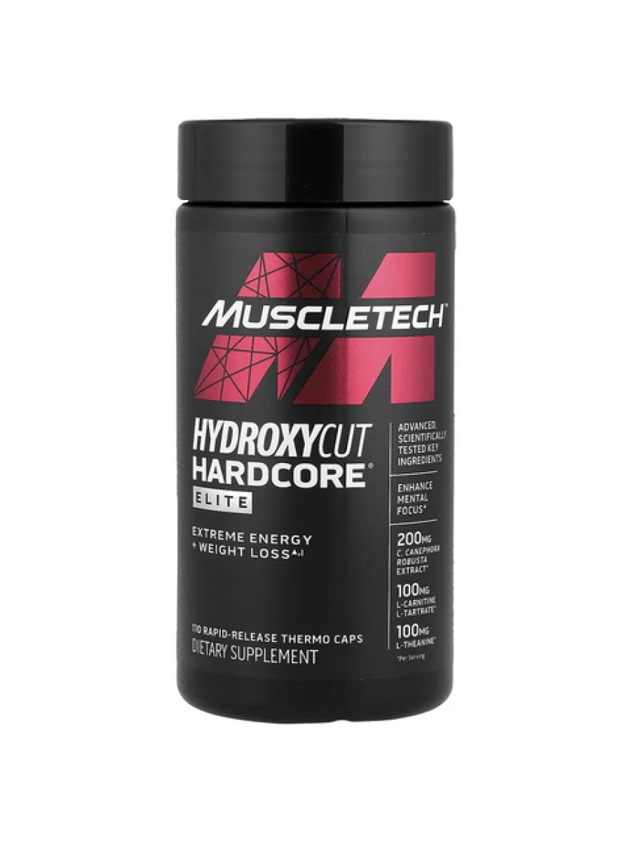 MUSCLETECH Hydroxycut Hardcore Elite Weight Management 110 Caps