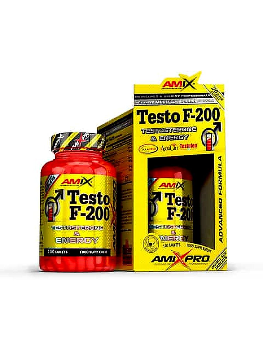 AMIX Test Booster F-200-100 Tab- Daa+Testofen+Tribulus Provides Strength Energy Immune System